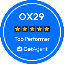 GetAgent Top Performing Estate Agent in OX29 - The Oxfordshire Property Agent