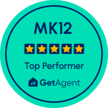 GetAgent Top Performing Estate Agent in MK12 - Amelia Rose Estates - Milton Keynes