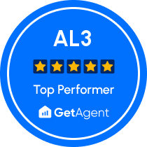 GetAgent Top Performing Estate Agent in AL3 - Druce & Partners