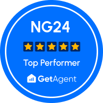 GetAgent Top Performing Estate Agent in NG24 - Now Homes