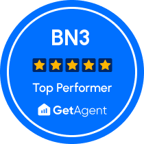 GetAgent Top Performing Estate Agent in BN3 - Pearson Keehan